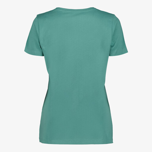 Dames T-shirt met opdruk groen
