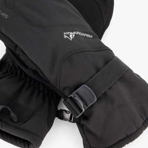 Softshell unisex skiwanten zwart