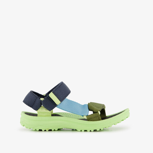 Jongens sandalen blauw groen