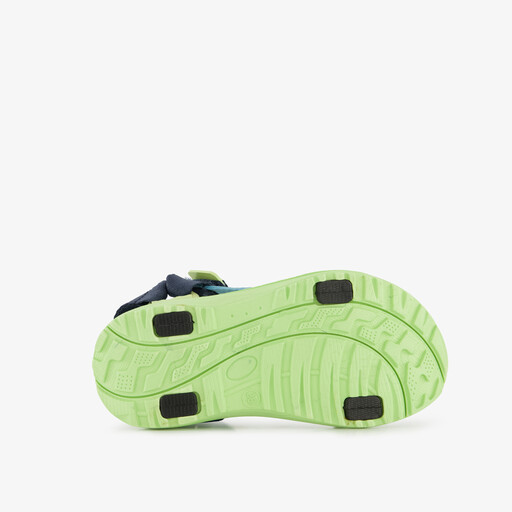 Jongens sandalen blauw groen