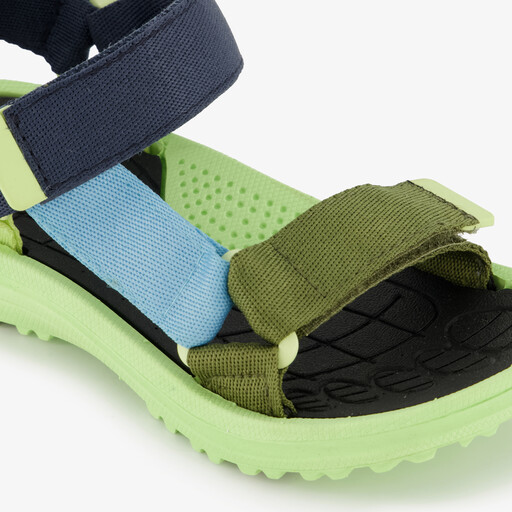 Jongens sandalen blauw groen