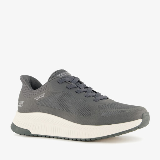 Slip-ins: BOBS Squad 4 heren sneakers grijs