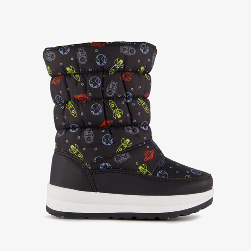 Gevoerde kinder snowboots blauw