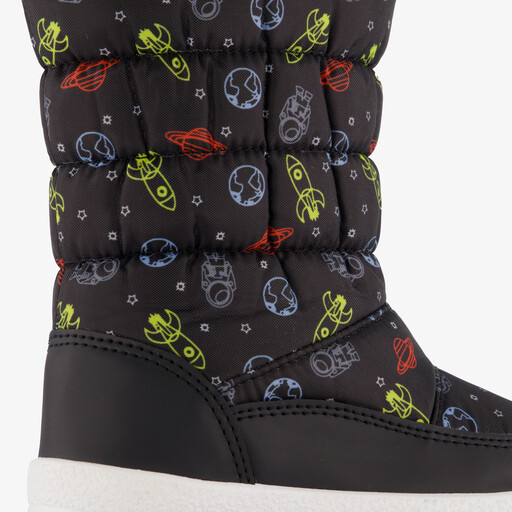 Gevoerde kinder snowboots blauw