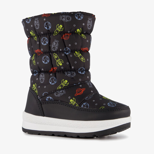 Gevoerde kinder snowboots blauw