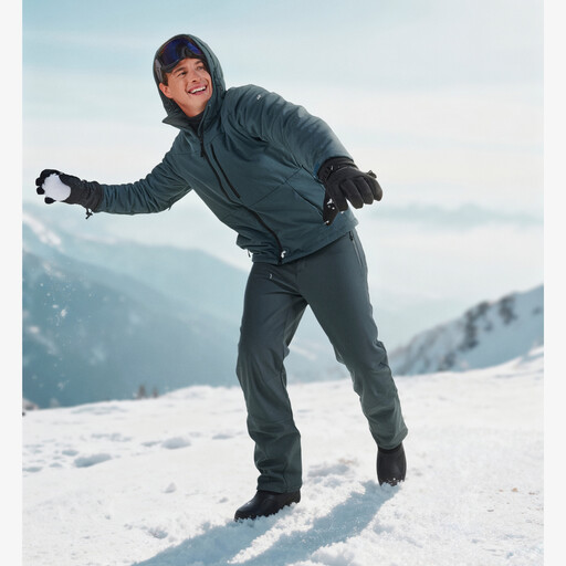 Heren softshell ski-jas 10000 mm waterkolom