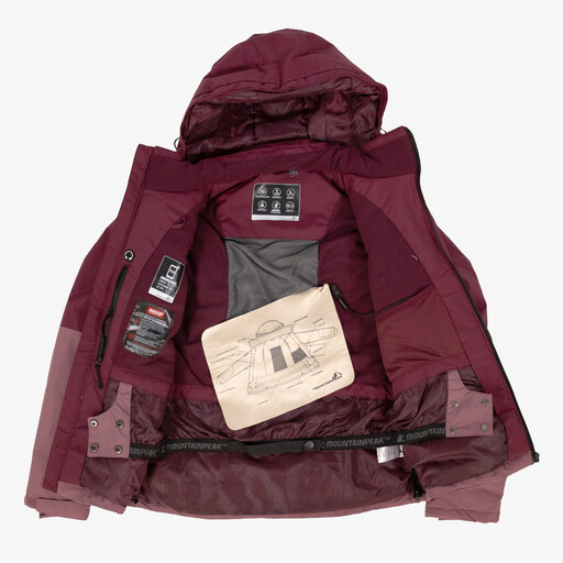 Dames ski-jas roze 10000 mm waterkolom