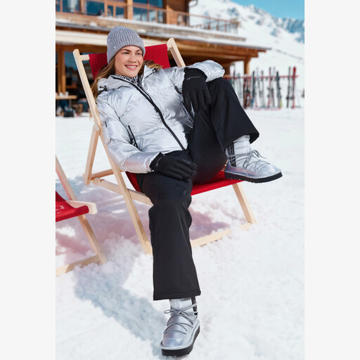 Dames ski-jas zilver 10000 mm waterkolom