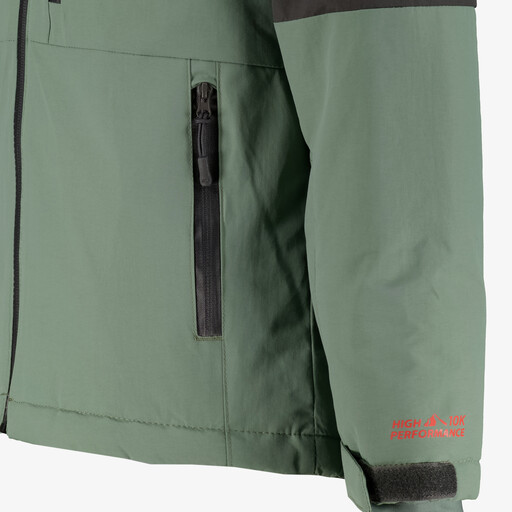 Kinder ski-jas groen 10000 mm waterkolom