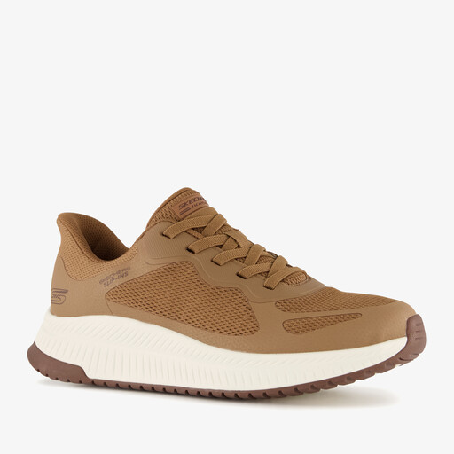 Slip-ins: BOBS Squad 4 heren sneakers bruin