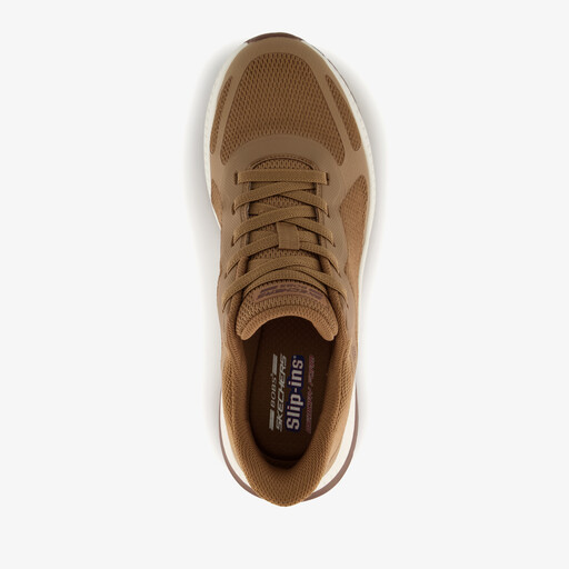 Slip-ins: BOBS Squad 4 heren sneakers bruin