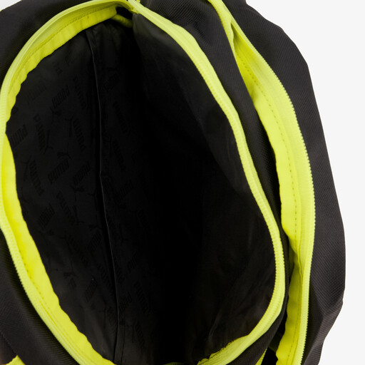 Buzz rugzak zwart neon geel