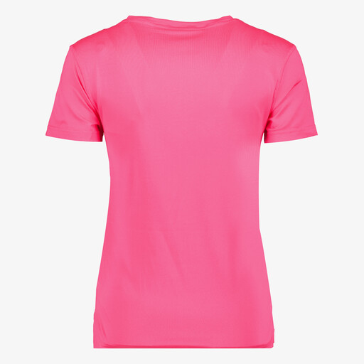 WE MIN V NK dames sport T-shirt roze