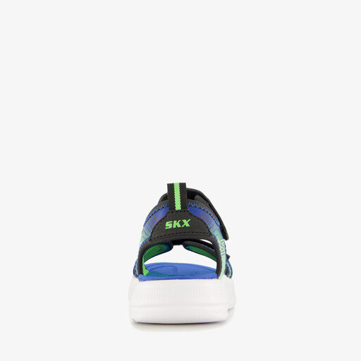 Microspec-Splash jongens sandalen blauw groen