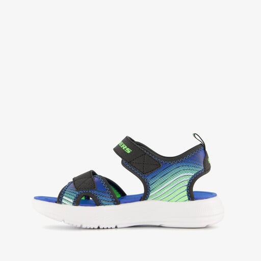 Microspec-Splash jongens sandalen blauw groen