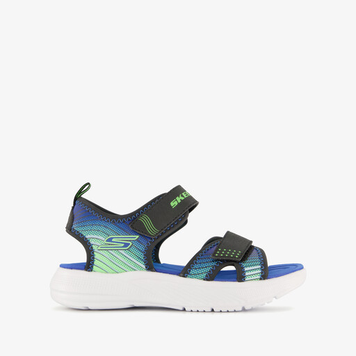 Microspec-Splash jongens sandalen blauw groen