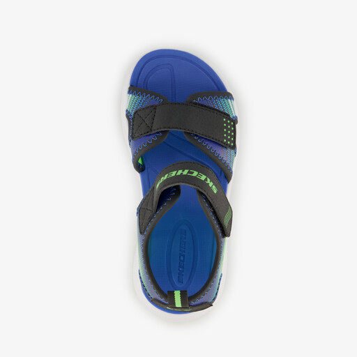 Microspec-Splash jongens sandalen blauw groen