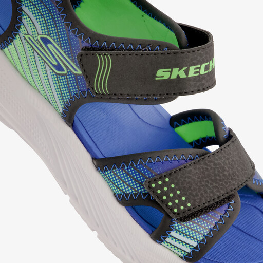 Microspec-Splash jongens sandalen blauw groen