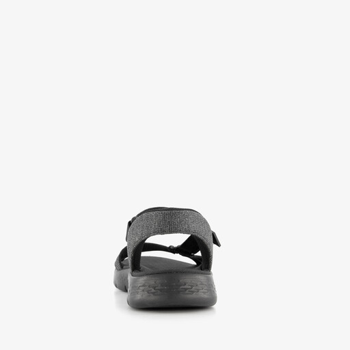 Slip-ins: GO WALK Flex Illuminate sandalen zwart