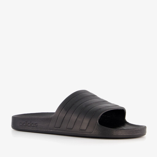 Adilette heren badslippers zwart