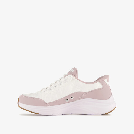 Slip-ins Cozy Fit dames sneakers roze wit