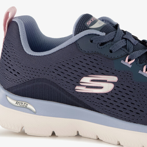 Arch Fit Summits dames sneakers blauw