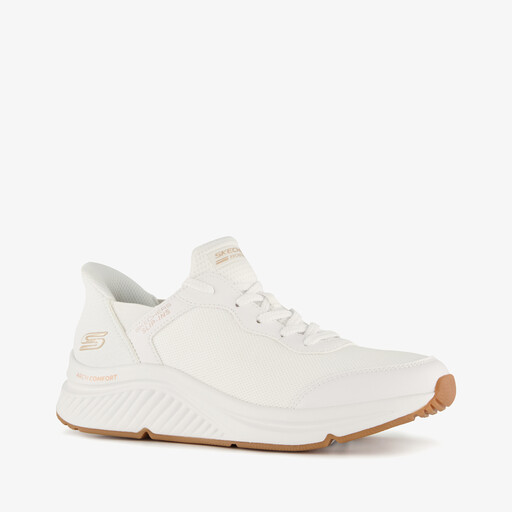 Slip-ins: BOBS Arch Comfort dames sneakers wit