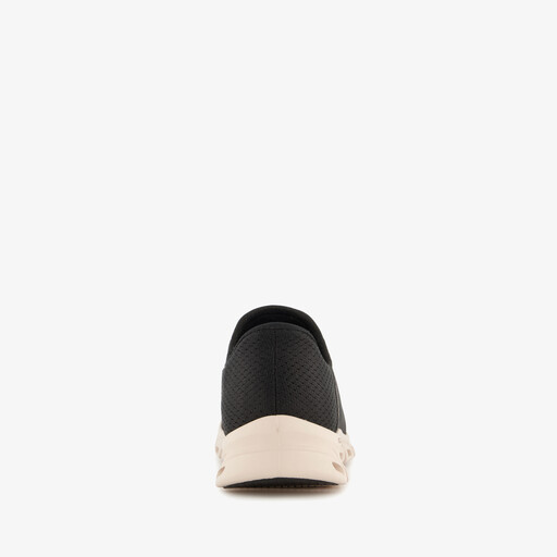Slip-ins: Glide-Step dames sneakers zwart