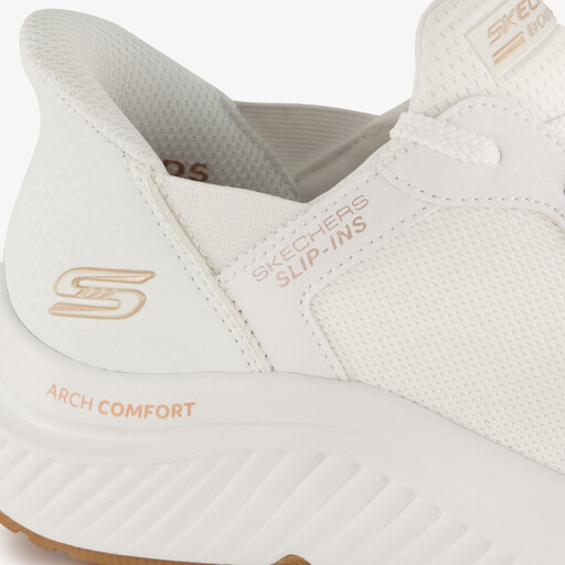 Slip-ins: BOBS Arch Comfort dames sneakers wit
