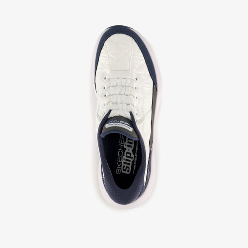 Slip-ins Cozy Fit dames sneakers blauw wit