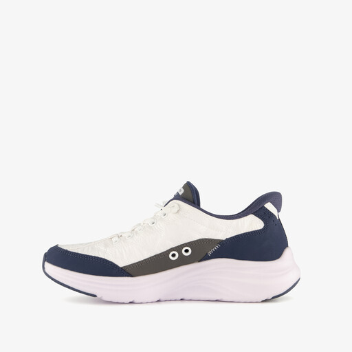 Slip-ins Cozy Fit dames sneakers blauw wit