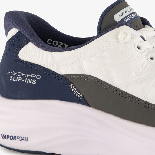 Slip-ins Cozy Fit dames sneakers blauw wit