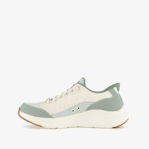 Slip-ins Cozy Fit dames sneakers groen wit