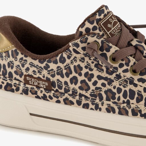 Bobs Social dames sneakers luipaardprint