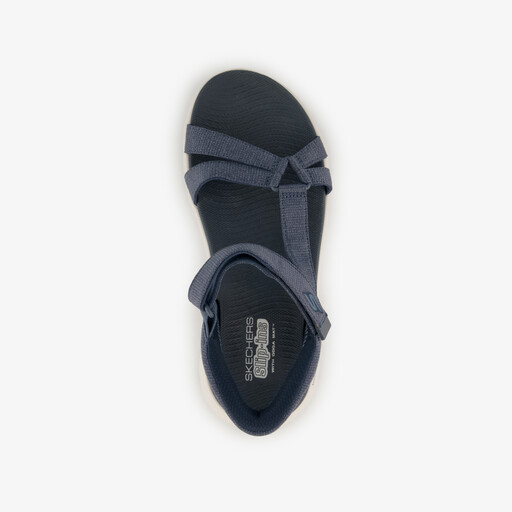 Slip-ins: GO WALK Flex Illuminate sandalen blauw