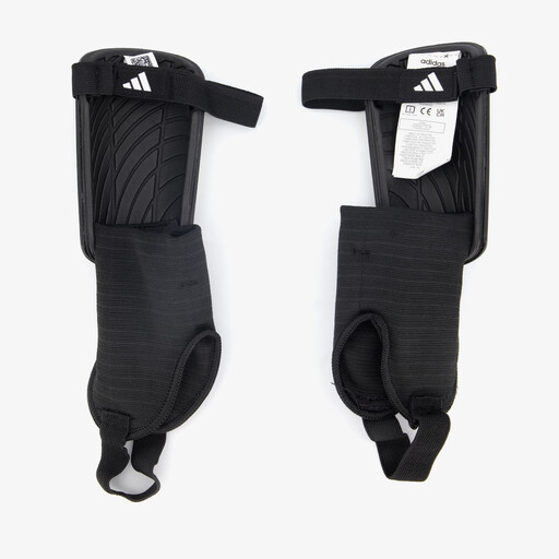 Tiro Match kinder scheenbeschermers zwart goud