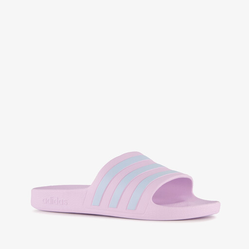 Adilette Aqua dames badslippers paars