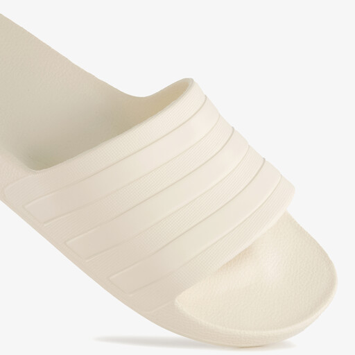 Adilette Aqua dames badslippers wit