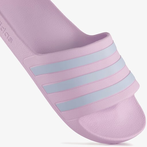 Adilette Aqua dames badslippers paars