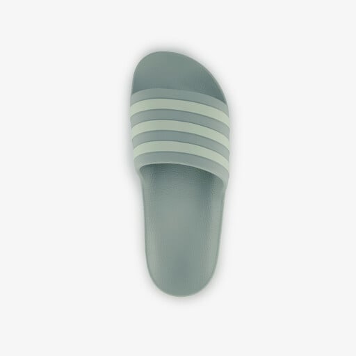 Adilette Aqua dames badslippers mintgroen