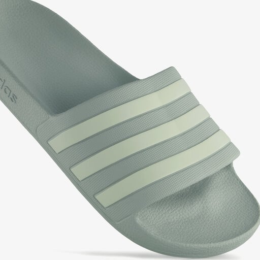 Adilette Aqua dames badslippers mintgroen