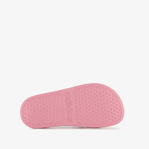 Adilette Aqua kinder badslippers roze wit