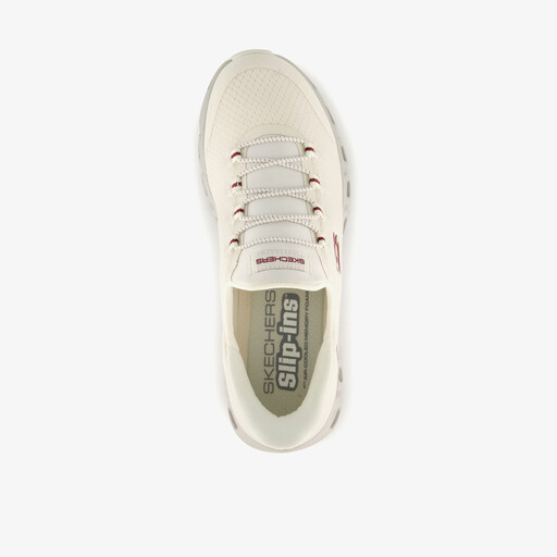 Slip-ins: Glide-Step dames sneakers wit