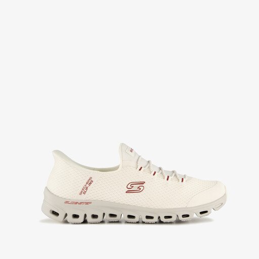 Slip-ins: Glide-Step dames sneakers wit