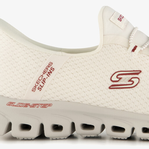 Slip-ins: Glide-Step dames sneakers wit