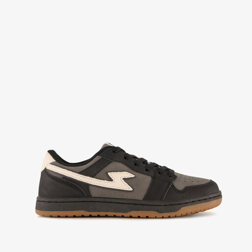 Jongens sneakers zwart grijs