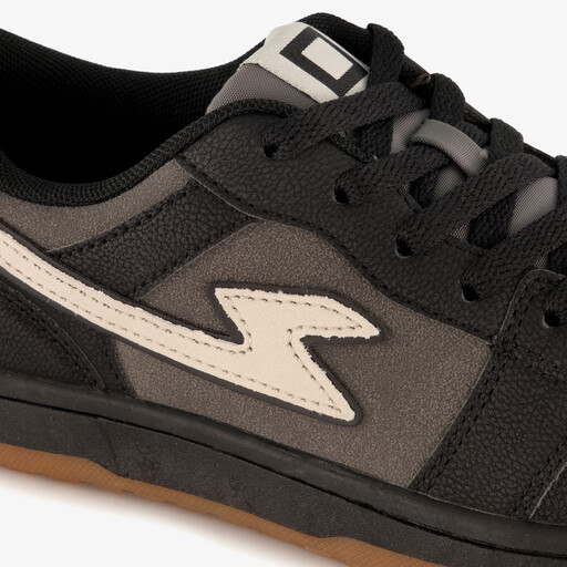 Jongens sneakers zwart grijs