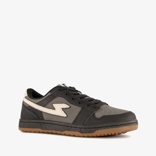 Jongens sneakers zwart grijs