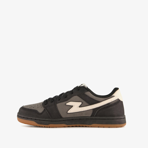 Jongens sneakers zwart grijs