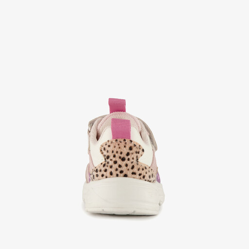 Leren meisjes sneakers roze